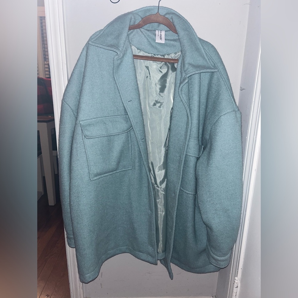 Collusion Soft Turquoise Coat